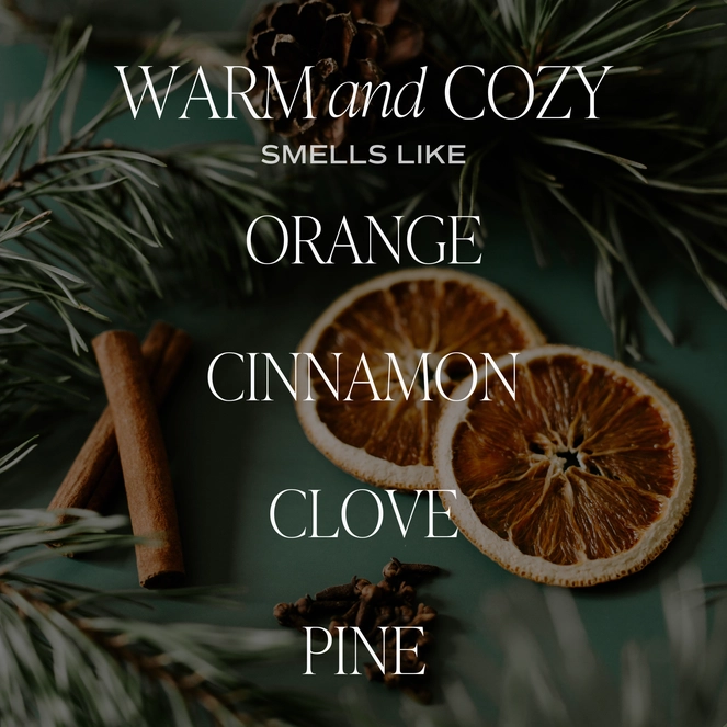 Warm & Cozy Soy Candle